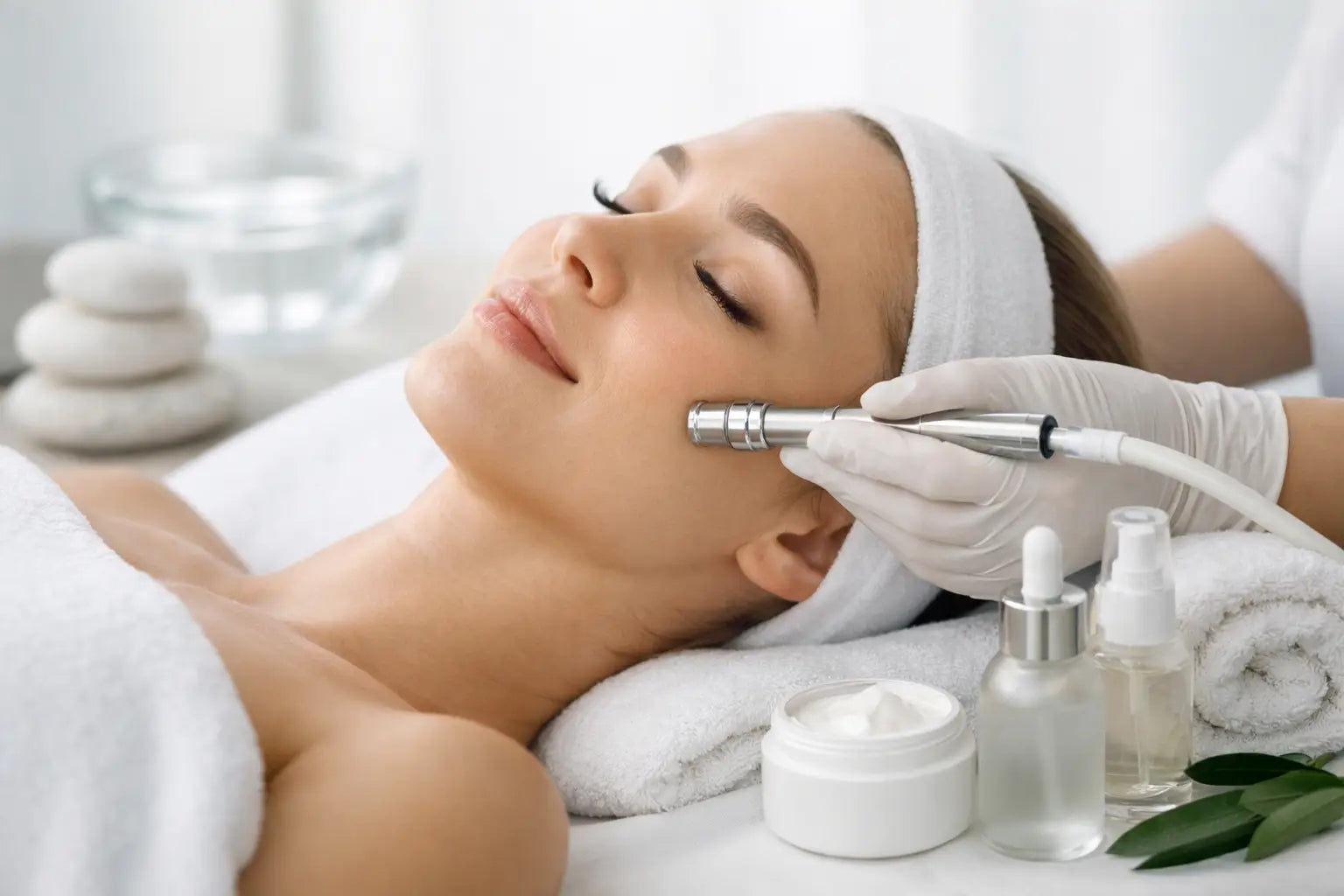 Welche Pflege nach Mikrodermabrasion hilft?